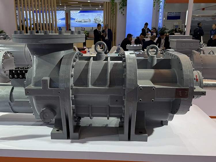 開放型一段スクリュー冷凍圧縮機ユニット